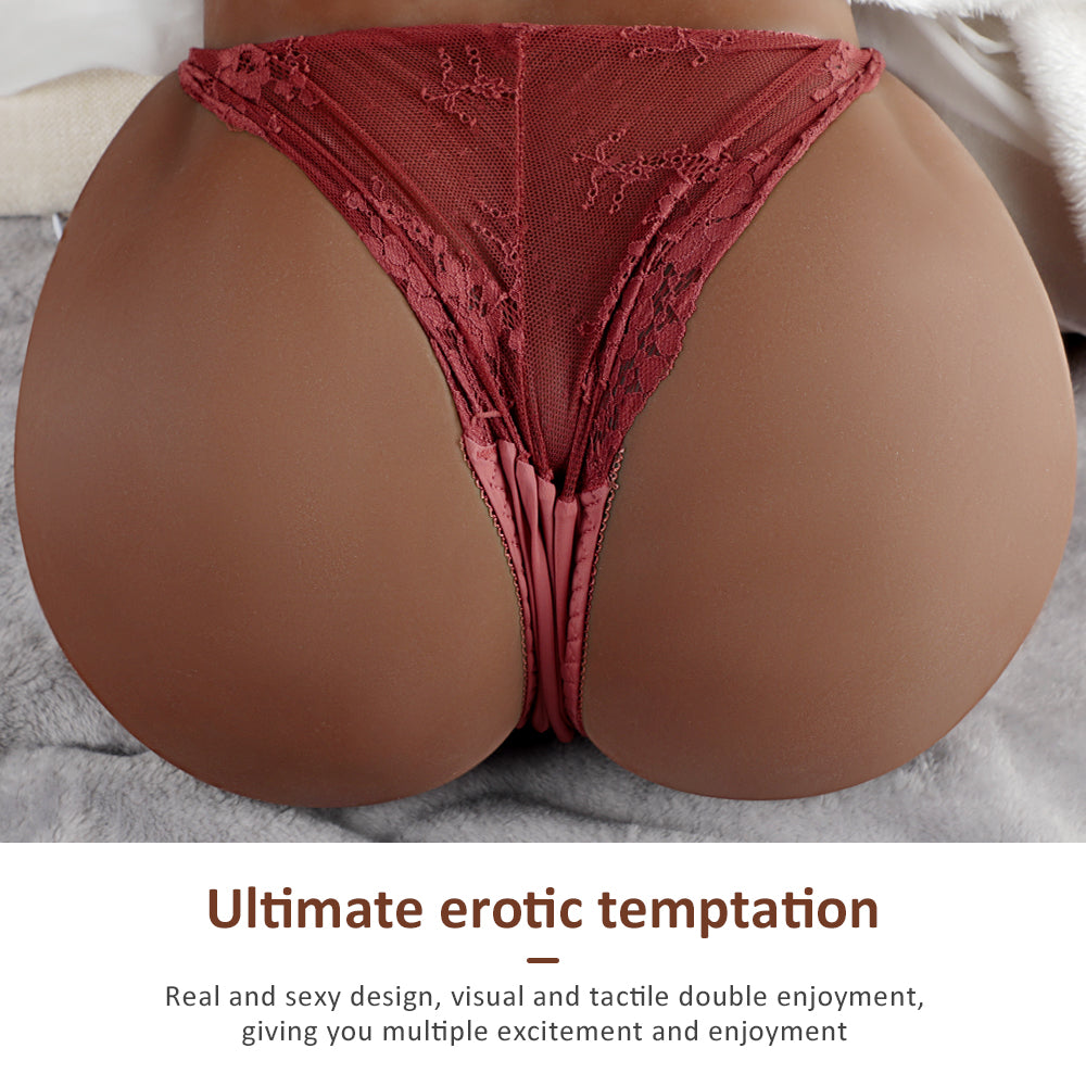 23.8LB Sex Dolls Realistic Sexy Men's Sex Toys Dried Half Length TPE Hip Upset True Vaginal Body Sex Dolls