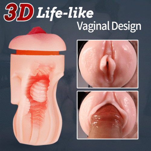 MLtoys 10 Vibrating Masturbator and Pussy Pockets 2 in 1 APP Control