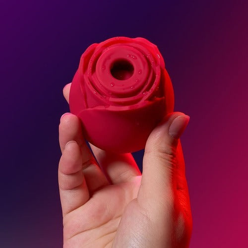 MLtoys 7 Suction Oral Sex Rose Clitoral Stimulator Vibrator Free Shipping