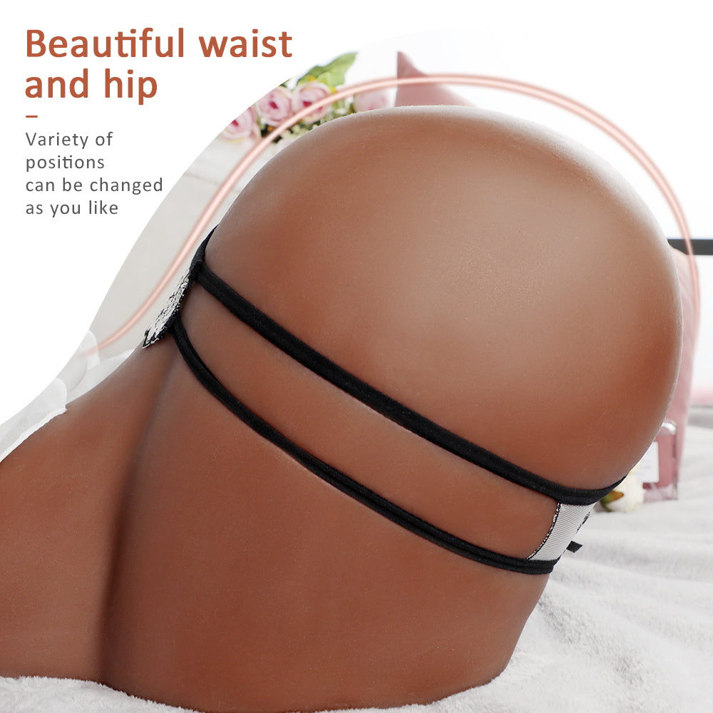 23.8LB Sex Dolls Realistic Sexy Men's Sex Toys Dried Half Length TPE Hip Upset True Vaginal Body Sex Dolls