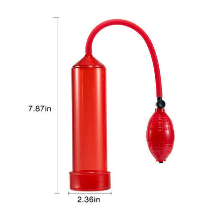 MLtoys Red Penis Enlargement Pump