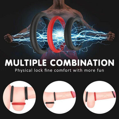 MLtoys 1.5 Inch Premium Stretchy Longer Harder Stronger Erection Cock Ring