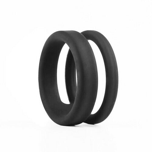 MLtoys Silicone Erection Enhancing Dual Penis Ring