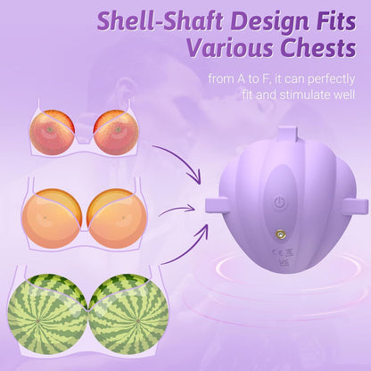 Sex Toys Nipple Vibrator with Straps Public Wearable Nipple Toys for Women Female Discreet APP Vibrators, Adult Toys Vibrating Nipple Sucking Sex Toy for Couples Sexual Stimulation Pleasure Device
