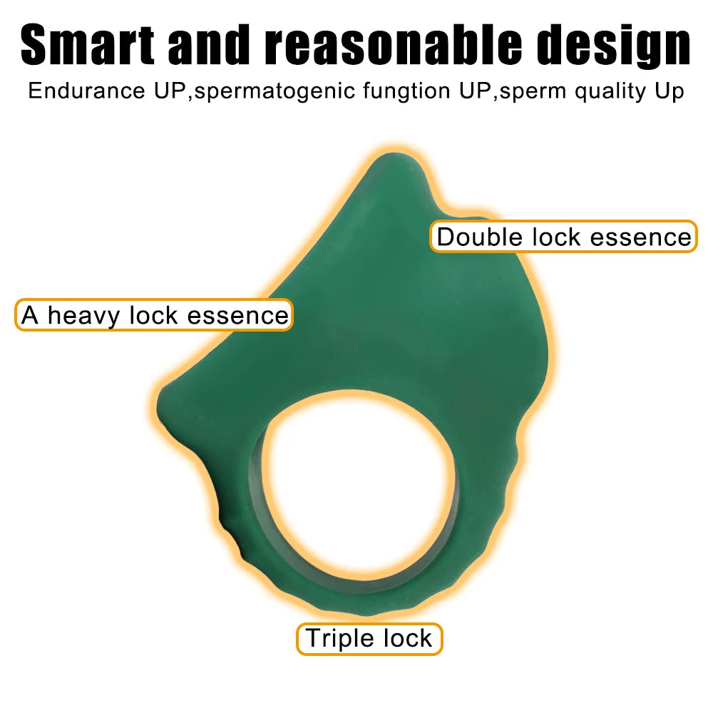 4 Holes Penis Ring For Men 18 Cock Stretcher Delay Ejaculation Chastity Cage Medical Enlarger Exerciser Male Masturbator Sex Toy