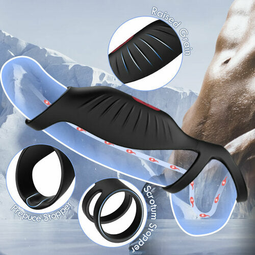 MLtoys 9 Vibrating Efficient Cock Ring