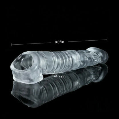 Mega Thick 2.5 Extra Inches Penis Extender with Ball Loop