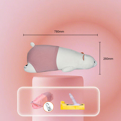 Polar Bear Plush Vibrating Massager Silent Comfortable Multi-Frequency Vibration