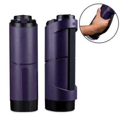 Purple Driver 7 Thrusting Stable Belt Design Male Stroker Masturbator Adult Toy