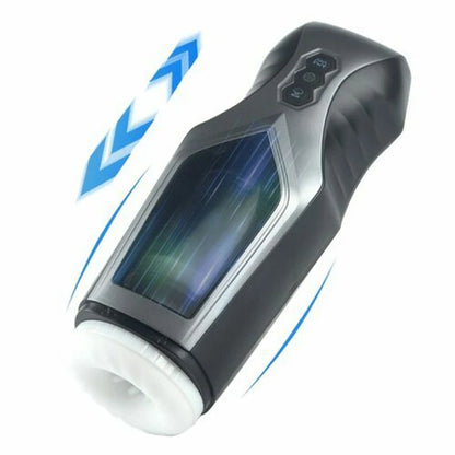 MLtoys - 7 Thrusting & Vibrating With Huge Visible Window Oral Male Masturbator