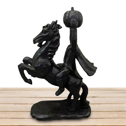 Headless Horseman Statue Pumpkin