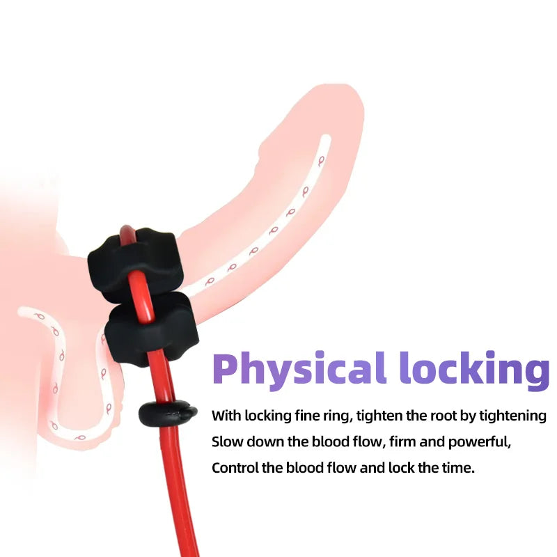 Adjustable Penis Ring Reusable Silicone Semen Cock Ring Penis Enlargement Delayed Ejaculation Adult Game Sex Toys for Men Gay