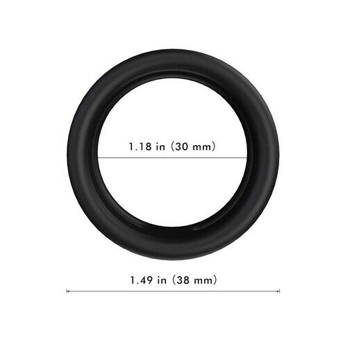 MLtoys Silicone Erection Enhancing Dual Penis Ring