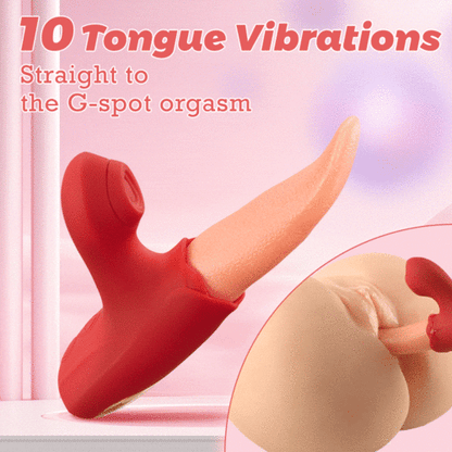 MLtoys 2 IN 1 Upgraded Flapping Tongue G Spot Vibrator