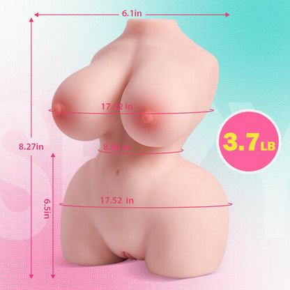 MLtoys 10 Vibrating Built-in Torso Realistic Sex Doll 3.7 Lb
