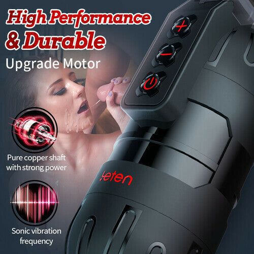 MLtoys 10 Vibrating Masturbator and Pussy Pockets 2 in 1 APP Control