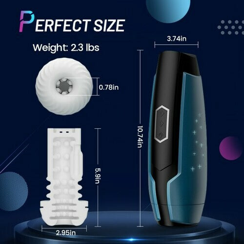 Starlight 5 Thrusting & Vibrating Oral Sex Male Masturbator