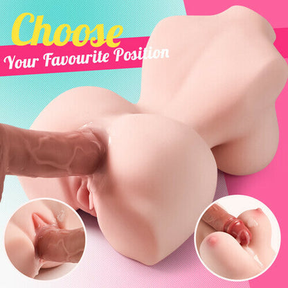 MLtoys 10 Vibrating Built-in Torso Realistic Sex Doll 3.7 Lb